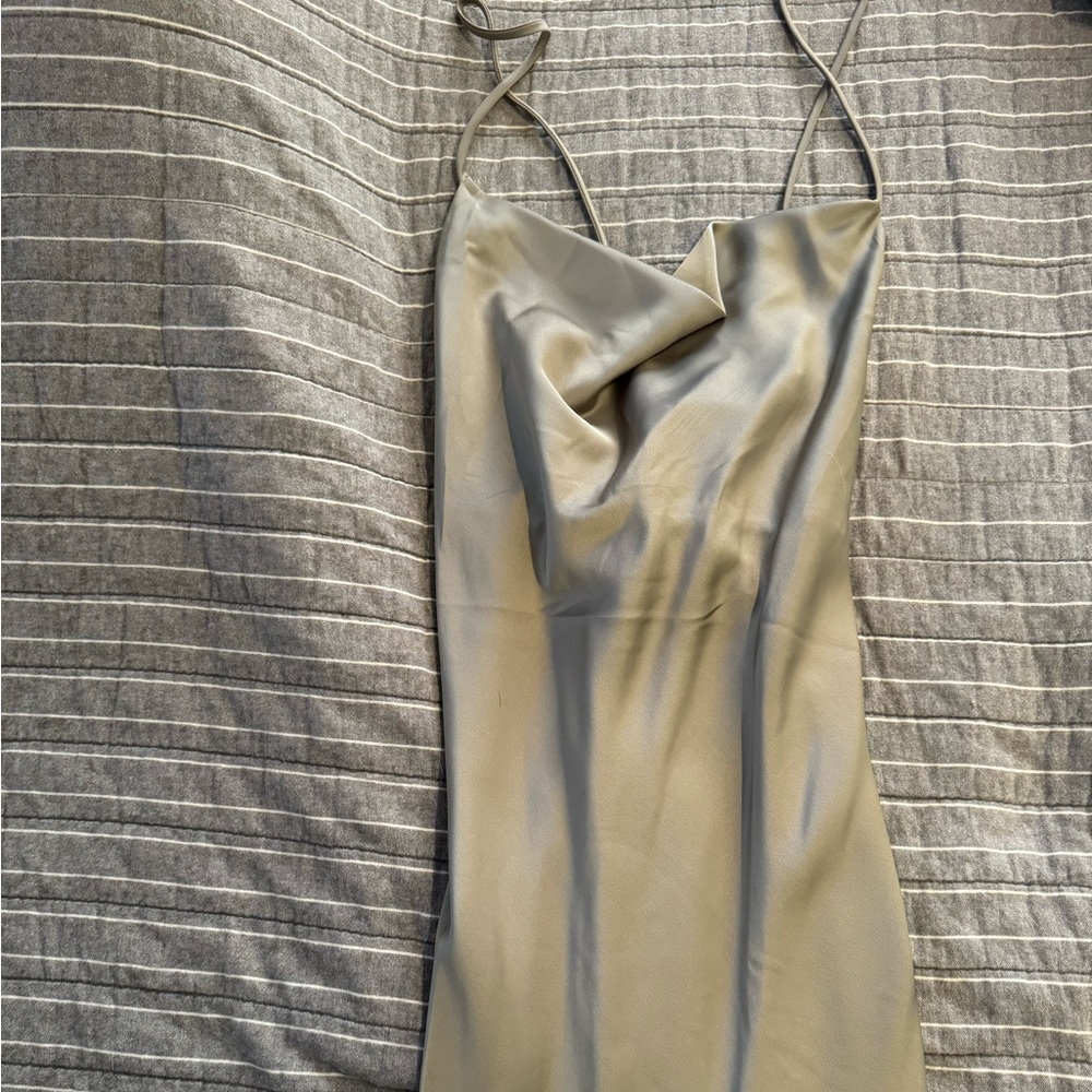 Show me your mumu- Verona cowl dress- Moss green